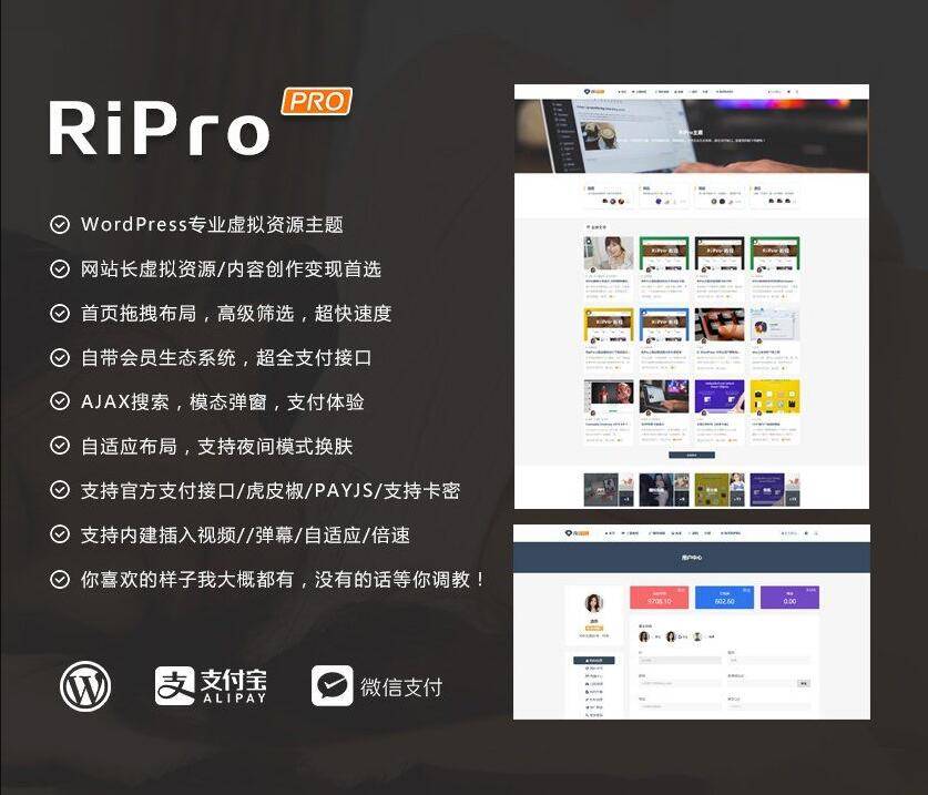 WordPress主题ripro8.9日主题破解版